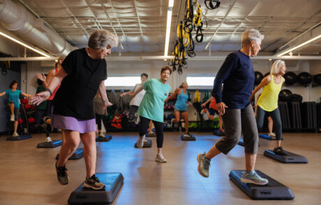 Step Class Group Fitness